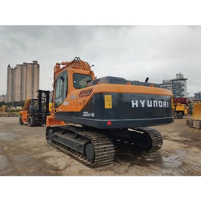Válvula Hidráulica Original Usada Excavadora Hyundai 220LC-9S com Capacidade de Balde de 4m3