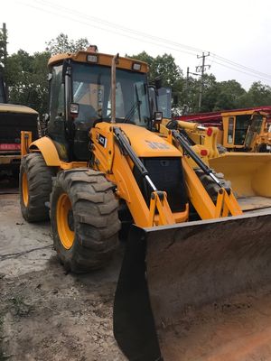 Carregador de retroescavadeira JCB 4CX de segunda mão com motor original