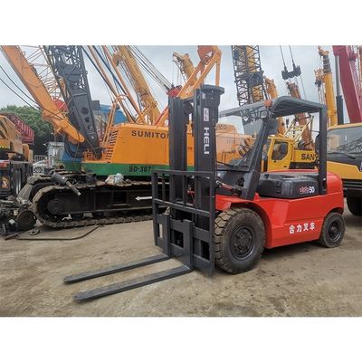 Usado LONGHUA HELI50 5 t 3000lb cpqd30 Forquilha comprimento rotineiro Interiores motor de combustível duplo gasolina
