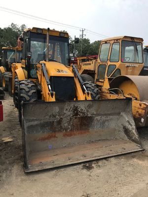 Carregador de retroescavadeira JCB 4CX de segunda mão com motor original