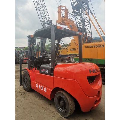 Usado LONGHUA HELI50 5 t 3000lb cpqd30 Forquilha comprimento rotineiro Interiores motor de combustível duplo gasolina