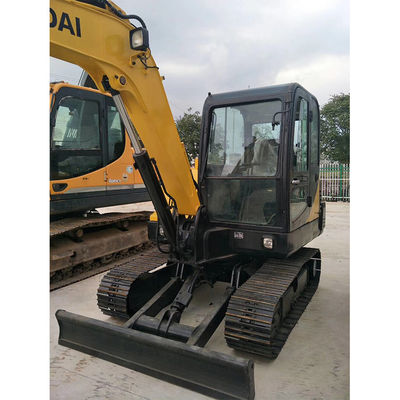 Máquina de escavadeira HYUNDAI 60 usada Peso 10000 KG e poucas horas de trabalho 2001-4000