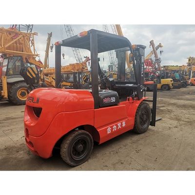 Usado LONGHUA HELI50 5 t 3000lb cpqd30 Forquilha comprimento rotineiro Interiores motor de combustível duplo gasolina