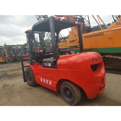 Usado LONGHUA HELI50 5 t 3000lb cpqd30 Forquilha comprimento rotineiro Interiores motor de combustível duplo gasolina