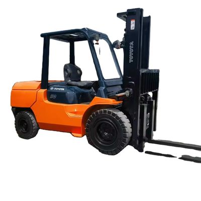Motor a diesel potente 5 toneladas Toyota empilhadeira Usada 3 toneladas 3,5 toneladas empilhadeira