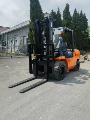 Motor a diesel potente 5 toneladas Toyota empilhadeira Usada 3 toneladas 3,5 toneladas empilhadeira
