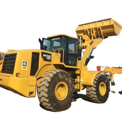 CAT966H de segunda mão carregador frontal máquina de motor original peso 60000 150000 kg para venda