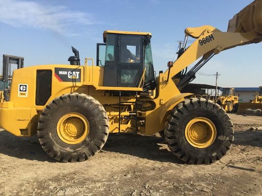 CAT966H de segunda mão carregador frontal máquina de motor original peso 60000 150000 kg para venda