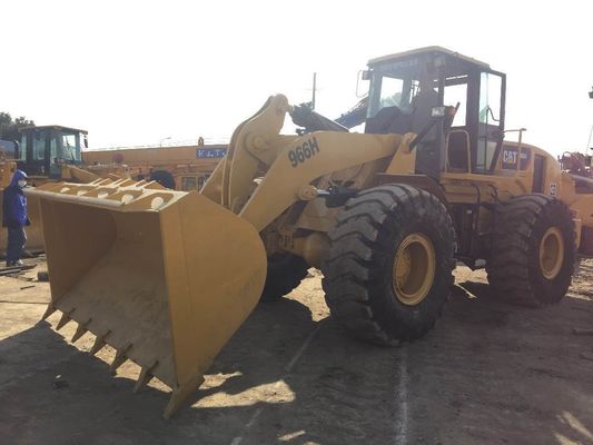 CAT966H de segunda mão carregador frontal máquina de motor original peso 60000 150000 kg para venda