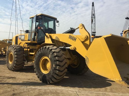 CAT966H de segunda mão carregador frontal máquina de motor original peso 60000 150000 kg para venda