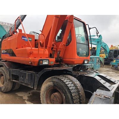 Excavadoras usadas Doosan DH210W-7 de 2020 Excavadoras de roda da Coreia Motor original Doosan