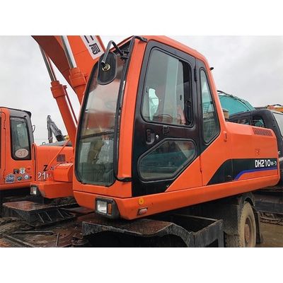 Excavadoras usadas Doosan DH210W-7 de 2020 Excavadoras de roda da Coreia Motor original Doosan
