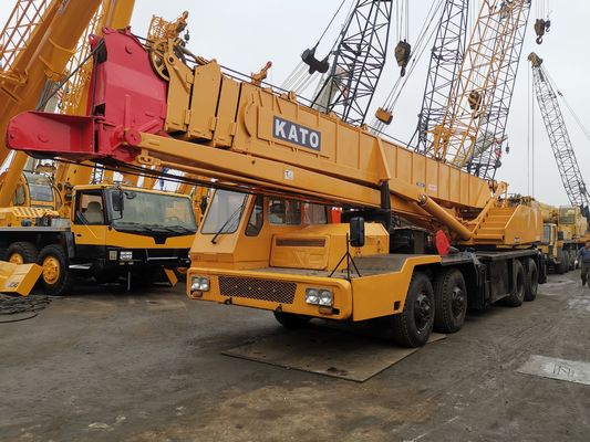 45000 kg Peso KATO NK450 Guindaste de camião de 45 toneladas com desempenho original e excelente