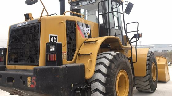 Carregador de rodas usado CAT 966H em bom estado, com motor original e horas negociáveis