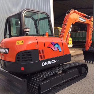 Coreia do Sul Usado Doosan DH60-7 60 60DX Pequena Mini Excavadora com Bomba Hidráulica Original