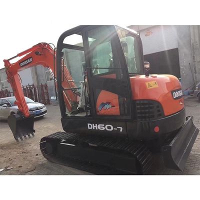 Coreia do Sul Usado Doosan DH60-7 60 60DX Pequena Mini Excavadora com Bomba Hidráulica Original