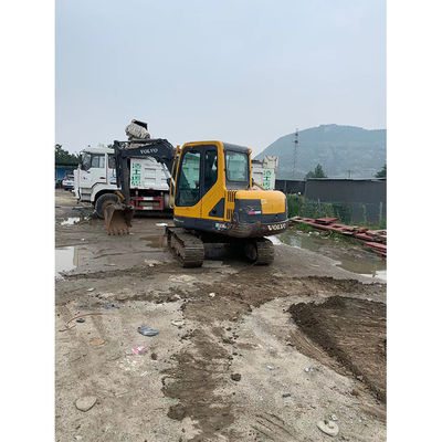 Excelente desempenho Excavadora Volvo Ec55b importada da Suécia Peso operacional 6TON