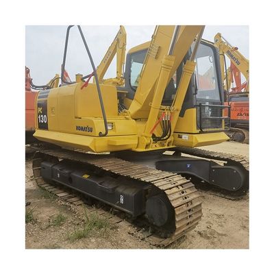 Motor original 13TON Mini Excavator usado Komatsu PC130-7 PC120 PC130 com polegar hidráulico