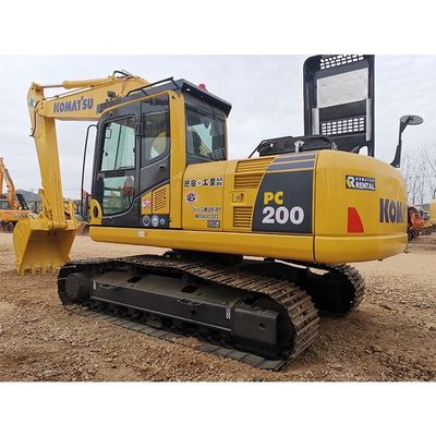 20 toneladas Usado Komatsu Pc200 Excavador-Excavadora de segunda mão 2001-4000 horas