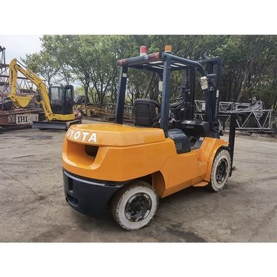 5000kg Toyota 7f50 caminhão elevador com 3 mastros e 6000mm de altura de elevação em Xangai