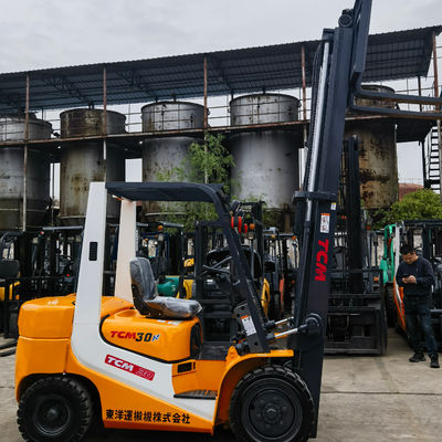 3000 kg Motor diesel empilhadeira de 3 toneladas no Japão Original Komatsu TCM Toyota FD30 FD30T6