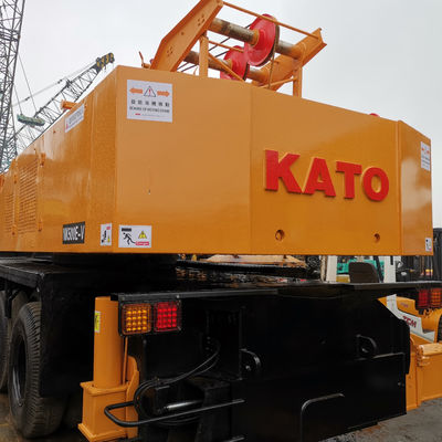 Japão Usado Kato 50 Tonnes Crane NK500 2021 Ano 50000 KG Peso 25 Tonnes Cranes de caminhão móvel