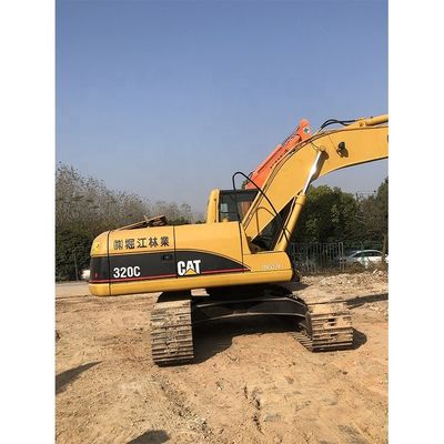 Excavadora usada CAT 320D 320GC 320C 320b de 20 toneladas com 4000 horas de trabalho em bom estado