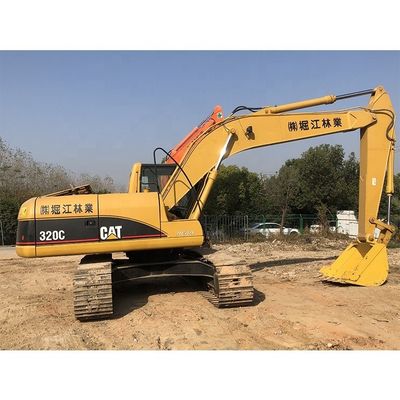 Excavadora usada CAT 320D 320GC 320C 320b de 20 toneladas com 4000 horas de trabalho em bom estado