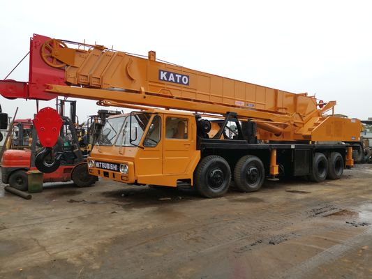 Japão Usado Kato 50 Tonnes Crane NK500 2021 Ano 50000 KG Peso 25 Tonnes Cranes de caminhão móvel