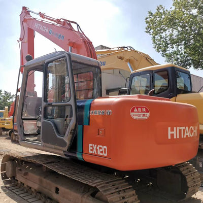 Japão Usado Hitachi Ex120 Excavator ZX120 com 12 toneladas de peso operacional