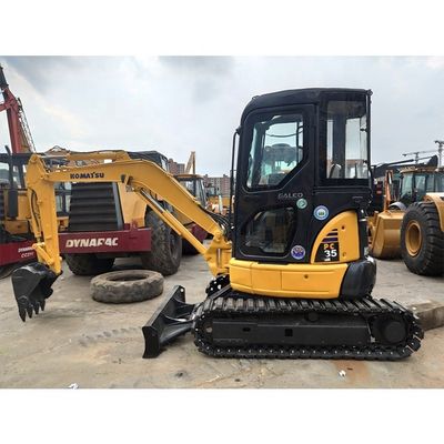Excavadora de rolagem original Komatsu PC50 6TON para projetos de construção no Japão