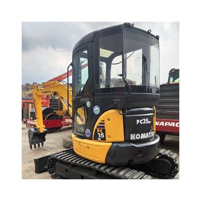 Excavadora de rolagem original Komatsu PC50 6TON para projetos de construção no Japão