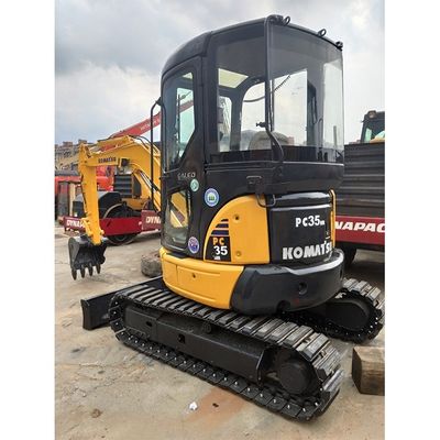 Excavadora de rolagem original Komatsu PC50 6TON para projetos de construção no Japão