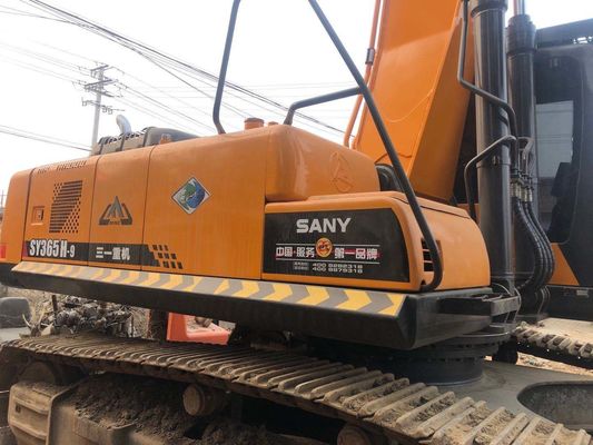 China 2020 SANY SY365H Crawler Excavadoras hidráulicas usadas com capacidade de balde de 2.6M3