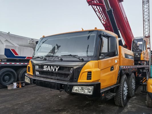 SANY STC800 80 toneladas guindaste móvel para automóveis máquina de construção usada guindaste móvel para todos os terrenos
