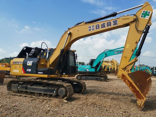 2001-4000 Horário de trabalho CAT 315D Excavadora média e grande de 15 toneladas Excavadora de raspador usada