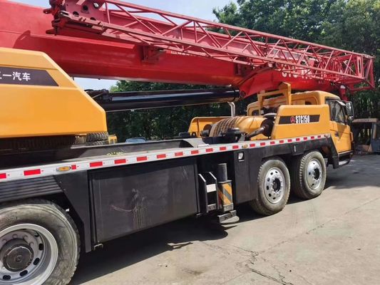SANY 75 Ton STC750 Cranes de caminhões móveis hidráulicos usados com motor original