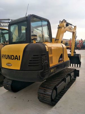 Hyundai 60-7 Crawler Excavator Máquinas de construção usadas com poucas horas de trabalho