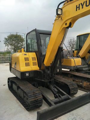 Hyundai 60-7 Crawler Excavator Máquinas de construção usadas com poucas horas de trabalho