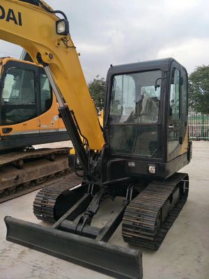 Hyundai 60-7 Crawler Excavator Máquinas de construção usadas com poucas horas de trabalho