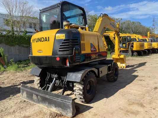 Bomba hidráulica original Hyundai de segunda mão Excavadora de 60 rodas com capacidade de balde de 4m3