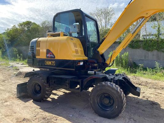 Bomba hidráulica original Hyundai de segunda mão Excavadora de 60 rodas com capacidade de balde de 4m3