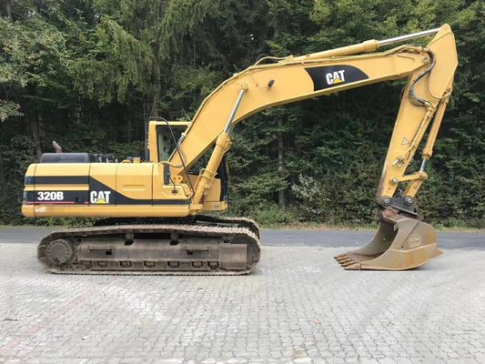 Excavadora de segunda mão CAT 320 320B Crawler Caterpillar 1M3 Ferramentas de diagnóstico de capacidade de balde