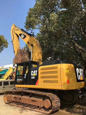 CAT 336E Excavadora hidráulica para construção civil em bom estado