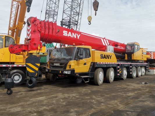 Cran de camião SANY STC1000 de 100 toneladas, de capacidade de 220 toneladas e válvula hidráulica original