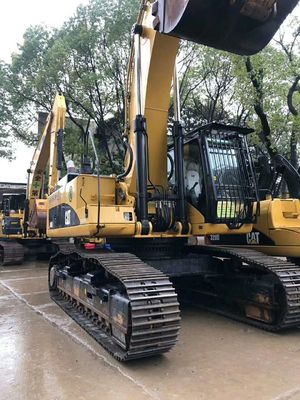 Excavadora usada CAT 345D com cilindro hidráulico original e 2001-4000 horas de trabalho