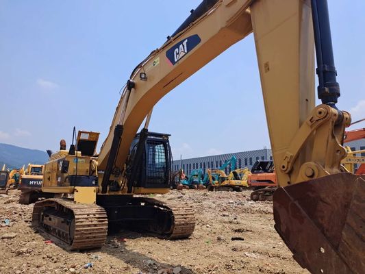 Excavadora hidráulica CAT 349D, com motor original