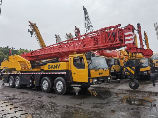 Guindaste de caminhão com capacidade de elevação de 50 toneladas com bomba e cilindro hidráulicos originais