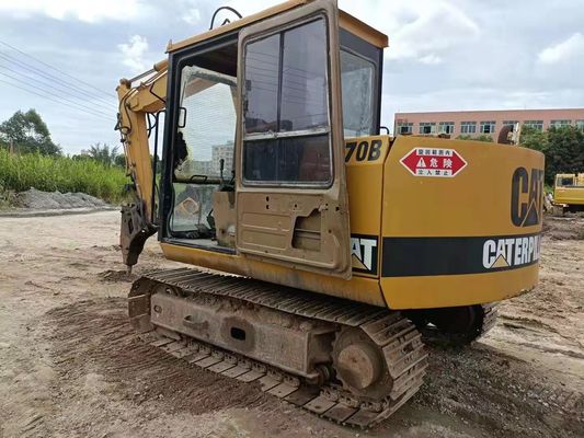 Mini Caterpillar Máquinas de movimentação de terra Excavadora de trilhos CAT E70B usada para 2020