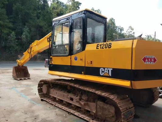Excavadora japonesa Caterpillar E120B cilindro hidráulico original 12000 kg peso da máquina
